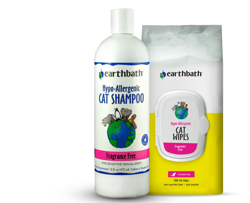 hypoallergenic cleansing kit cats