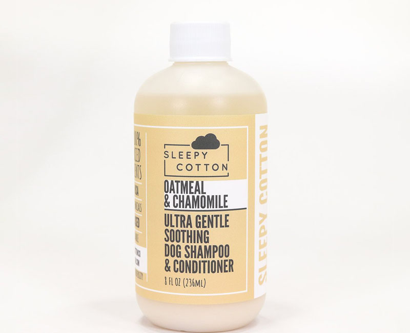 Oatmeal dog shampoo