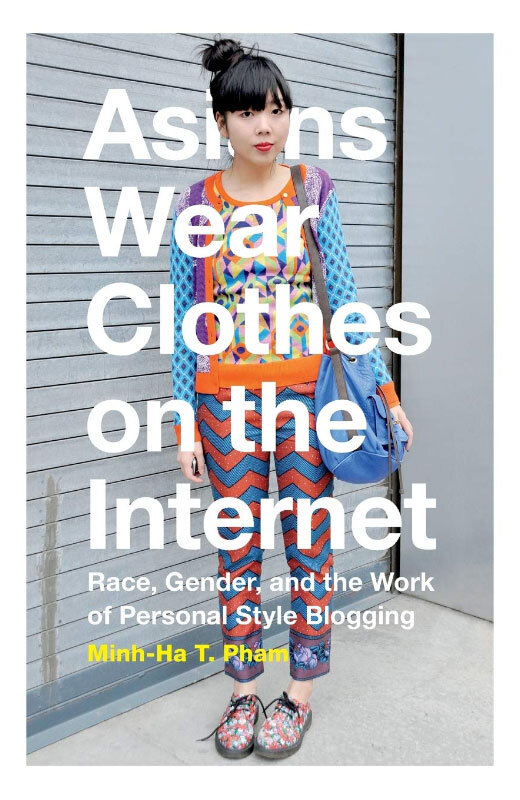 Street style photo of Asian woman -cover of Asians Wear Clothes on the Internet Book