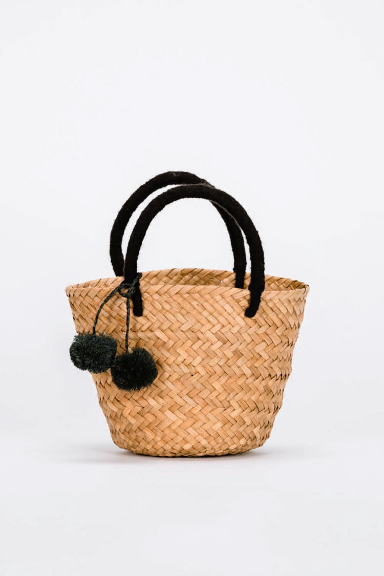 Kayu - Mini St Tropez Bag in Black