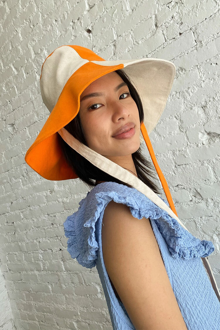 Ruth Projects - Dolores Bucket Hat - Dreamsicle