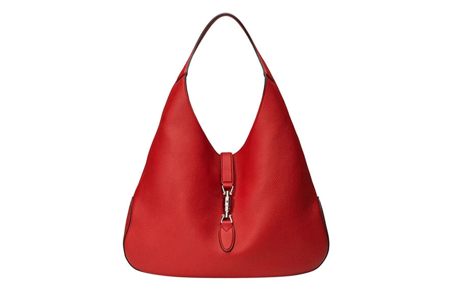 Vestiaire Collective - Gucci Jackie Leather Handbag - Red