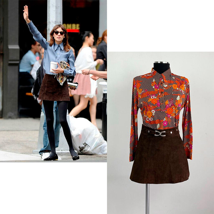 alexa-chung-brown-mini-skirt-2021-trend.jpg