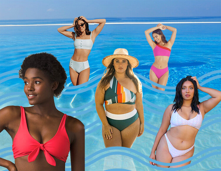 5 sustainable bikinis - we can’t wait to wear to the beach or pool!