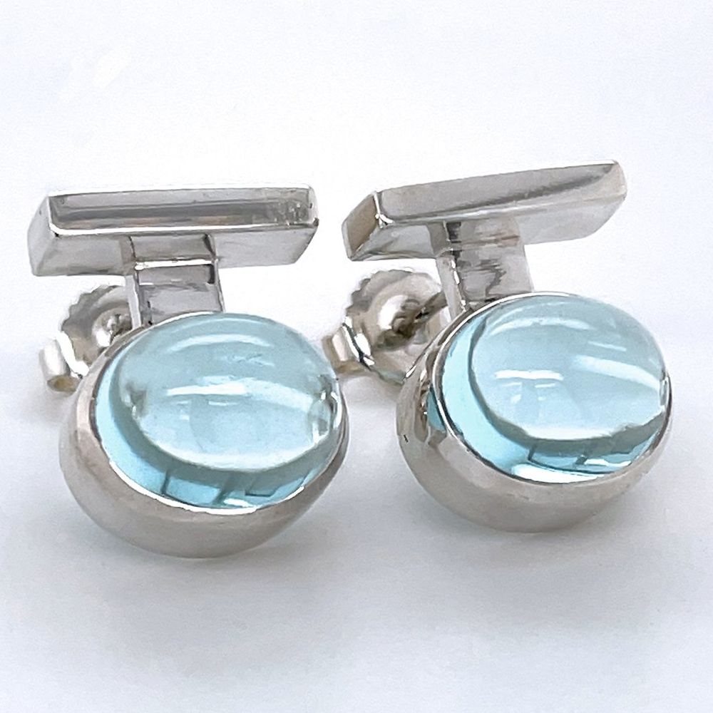 blue topaz earrings by Elena Kriegner