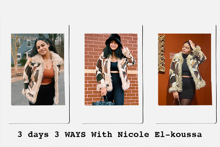 how to style a patchwork jacket 3 ways
