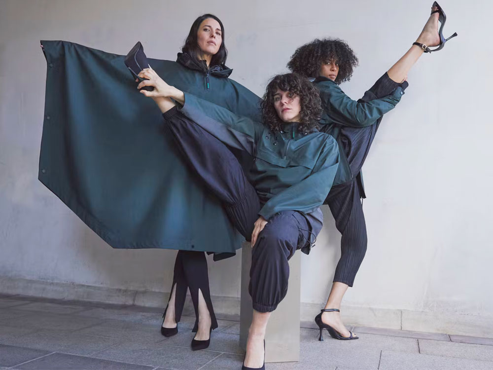 3 women in Early Majority activewear brand that champions degrowth