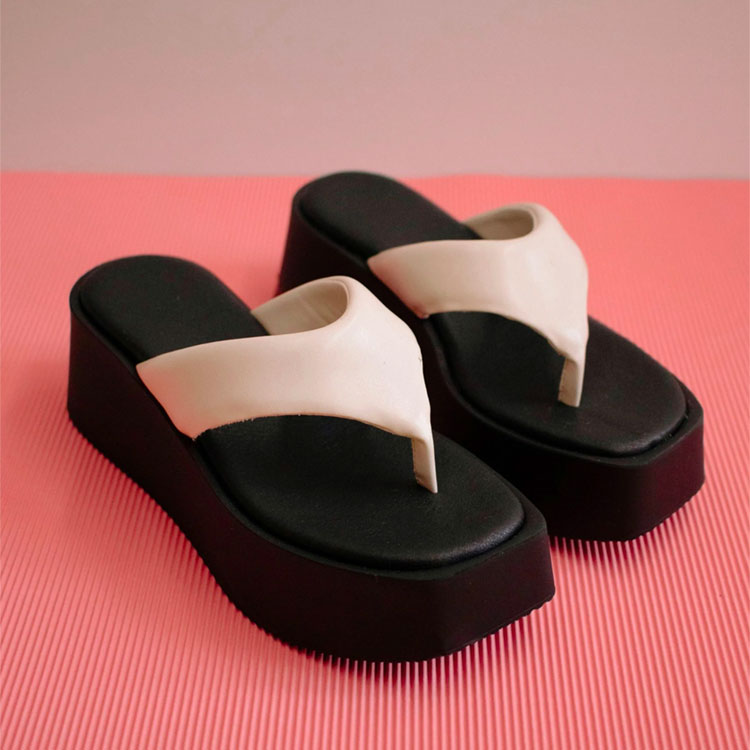 Japanese style platform summer sandals