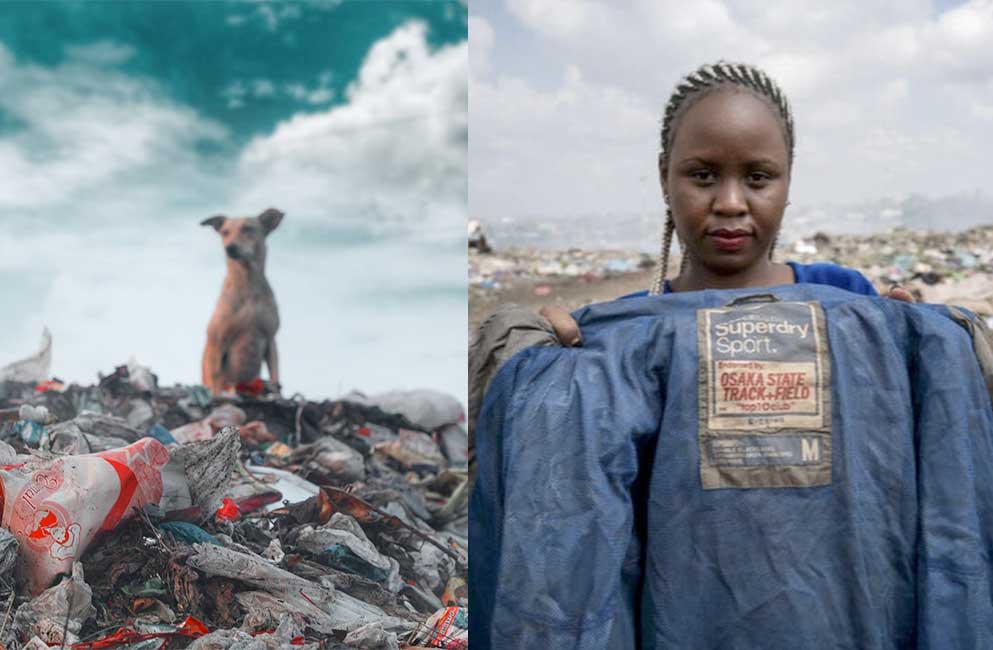 Landfills in other countries filled with our donated clothes