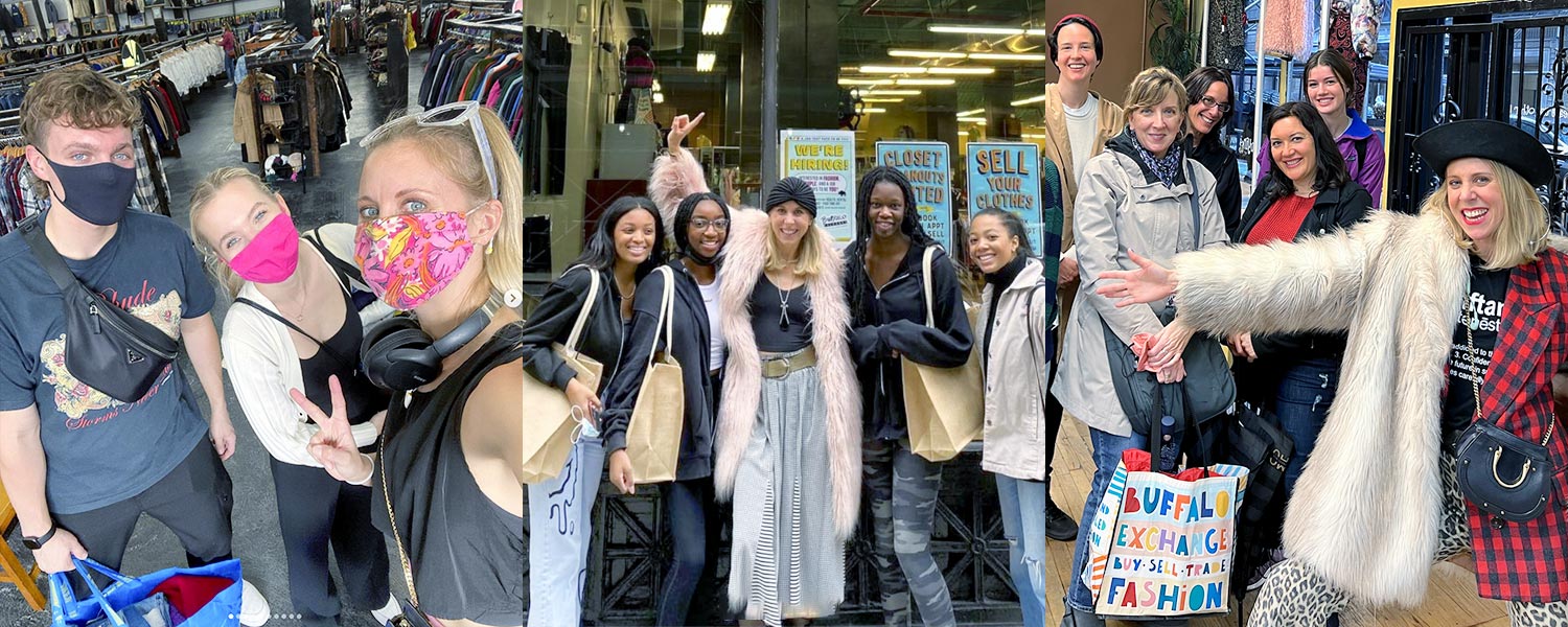 NYC thrift stores and thrifting tours with Sammy Davis