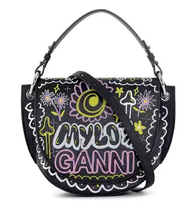 Mylo X Ganni limited edition saddle bag