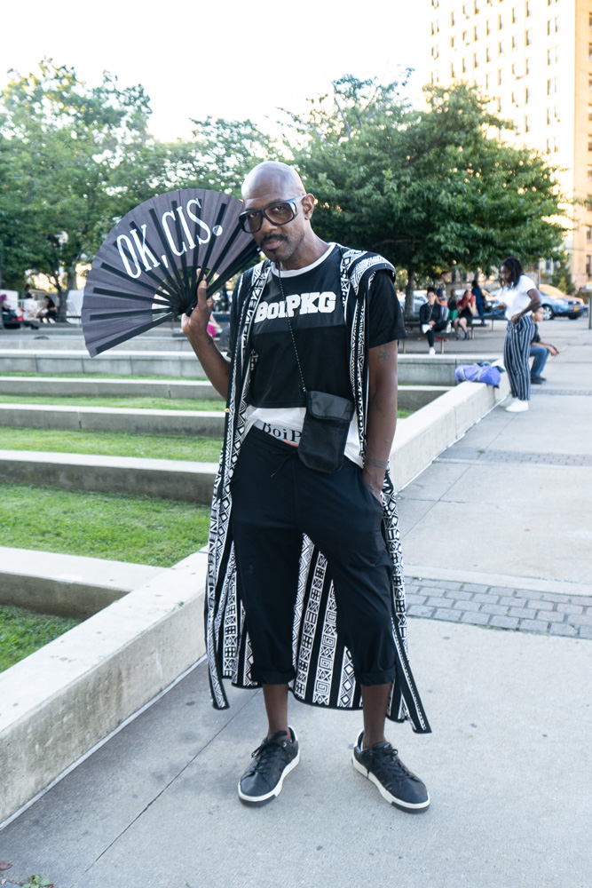 dapperQ streetstyle at the Brooklyn Museum fashion show