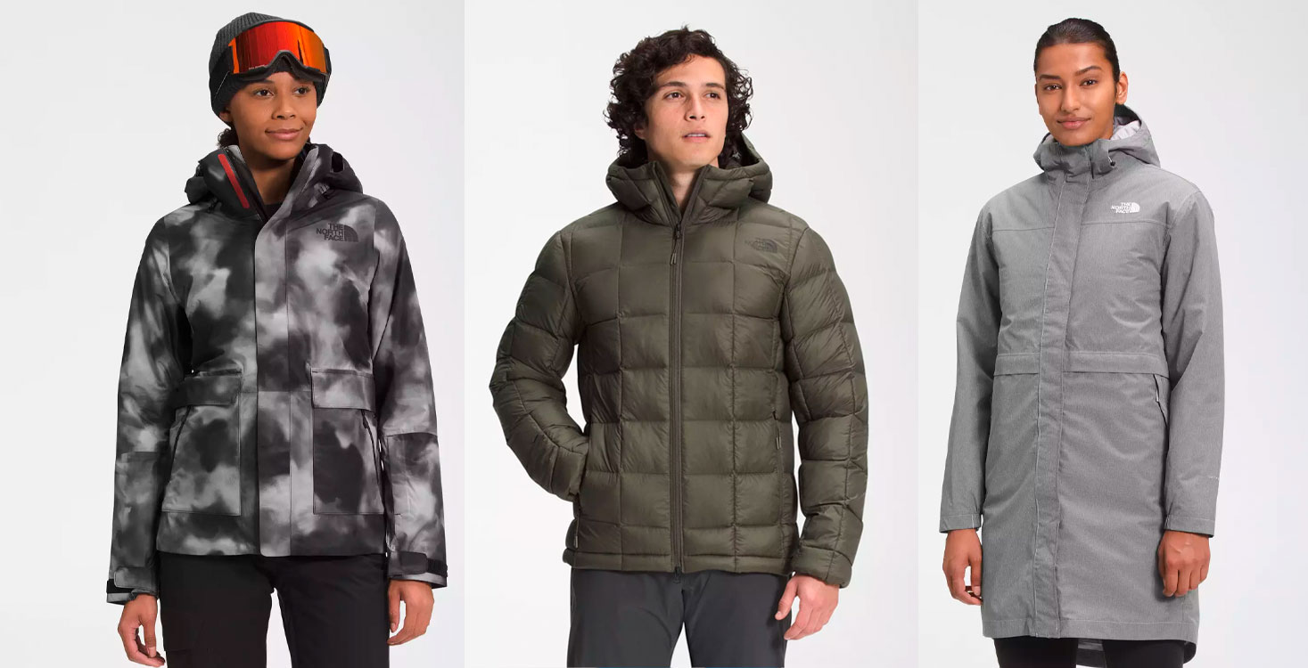 3 sustainable puffer jackets from The North Face Renewed