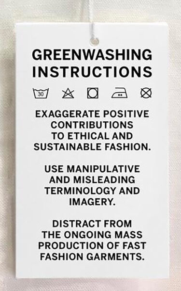 Greenwashing Instructions