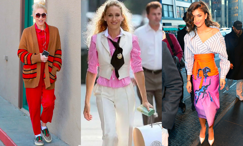 Style icons Gwen Stefani, Carrie Bradshaw, Zendaya