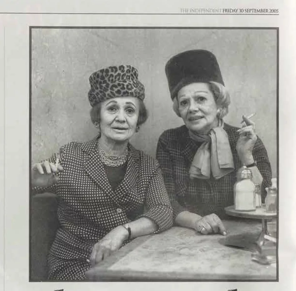Ladies who lunch diane arbus photograph with quote by —Richard Avedon,
quoted in Abigail Foerstner,
“Diane Arbus Demystified Celebrities, Celebrated the Taboo,” Chicago Tribune, February 15, 1991