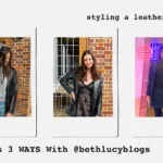 how to style a vintage leather jacket