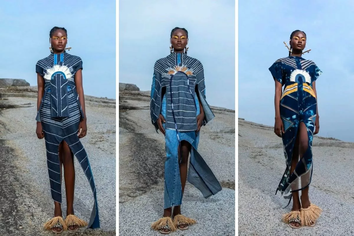 3 looks from NKWO at Lagos Fashion Week 2023