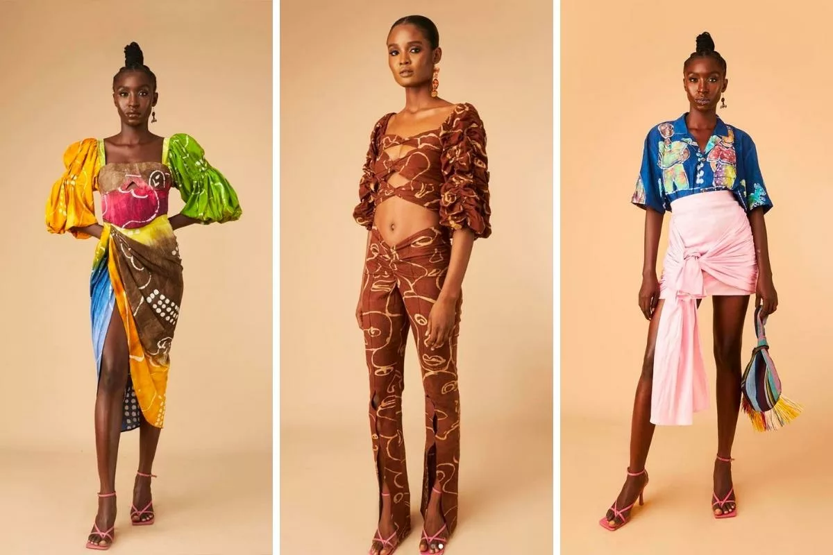 3 looks from Pepper Row at Lagos Fashion Week 2023