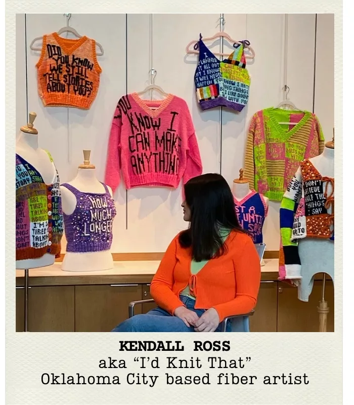 kendall ross of i'd knit that