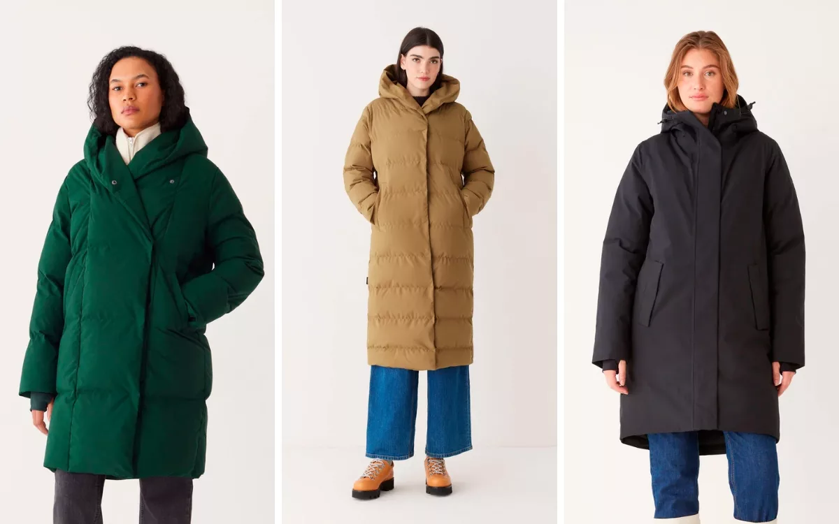 frank and oak warm sustainable winter jackets